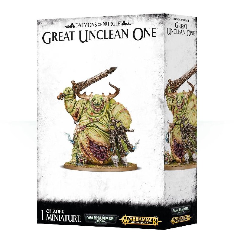 Warhammer Age of Sigmar Great Unclean One Daemon Model Kit