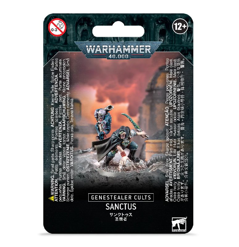 Warhammer 40k Genestealer Cults Sanctus Assassin Pack