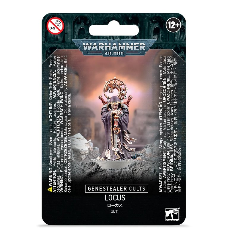Warhammer 40k Genestealer Cults Locus Bodyguard with 4 Head Options