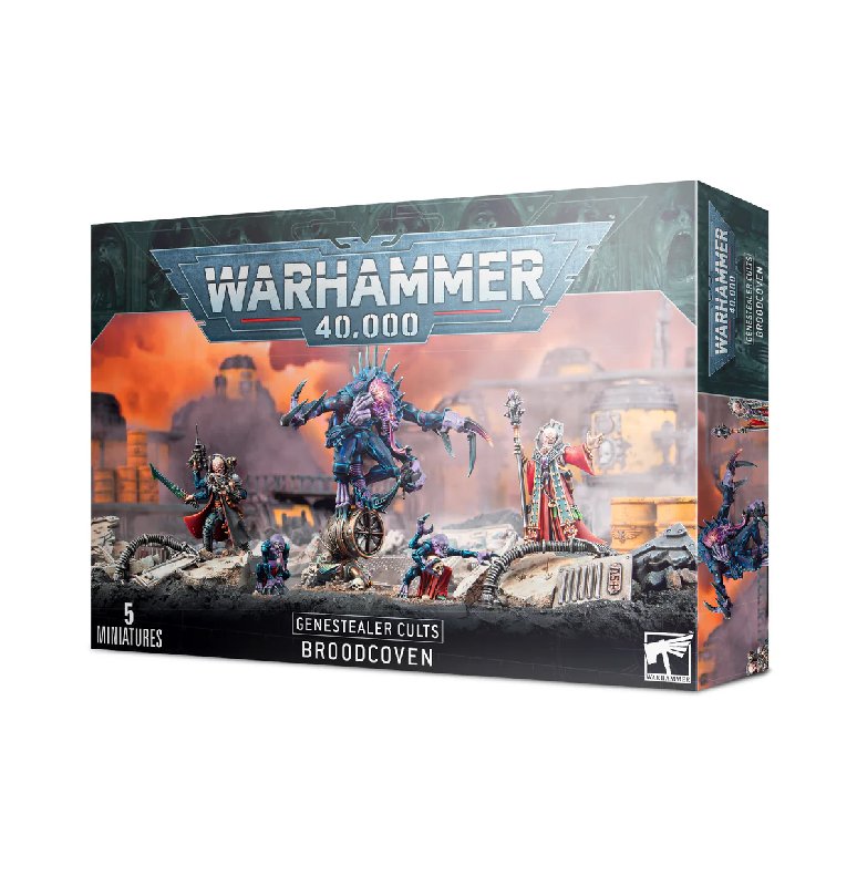 Warhammer 40,000 Genestealer Cults Broodcoven Set