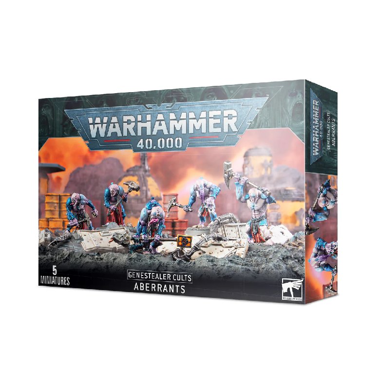 Warhammer 40,000 Genestealer Cults Aberrants Box Set