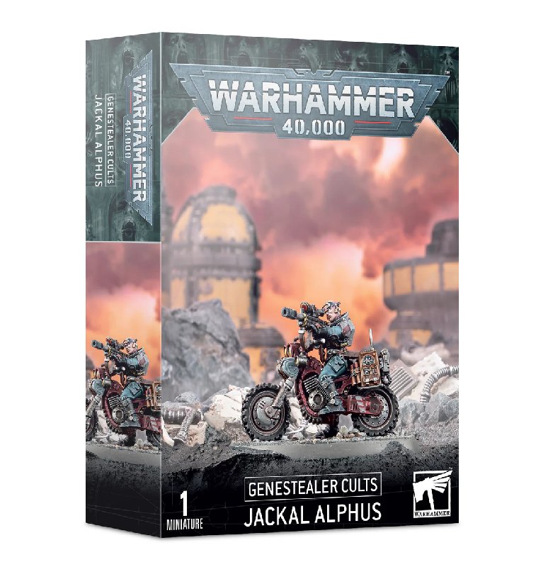 Warhammer 40000 Genestealer Cults Jackal Alphus Model