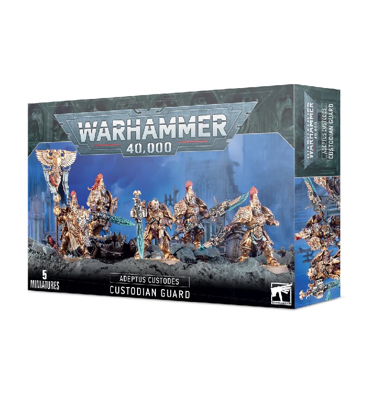 Warhammer 40,000 Adeptus Custodes Custodian Guard Plastic Kit