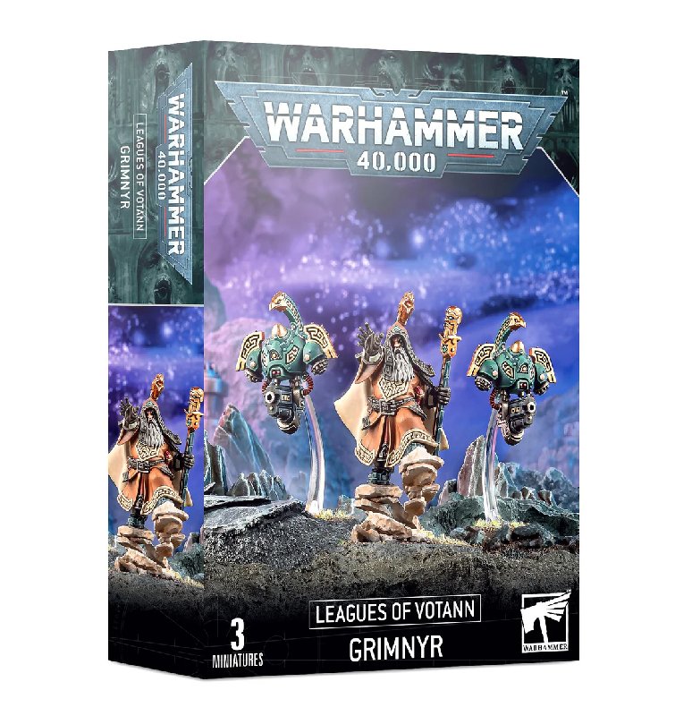 Games Workshop Warhammer 40k Leagues of Votann Grimnyr with Two CORVs