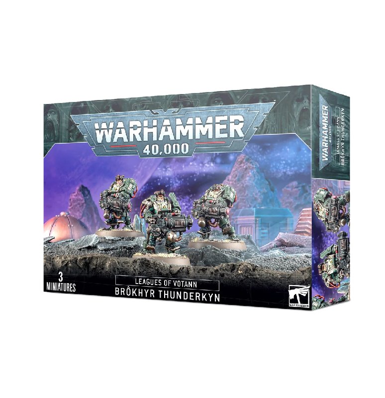 Games Workshop Warhammer 40k Leagues of Votann Brokhyr Thunderkyn Box Set
