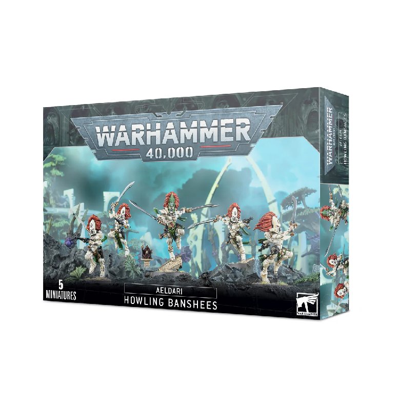 Warhammer 40,000 Aeldari Howling Banshees Miniatures Set