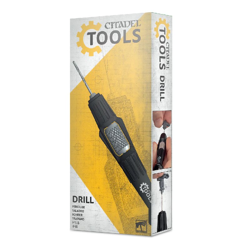 Citadel Tools Drill with Four Bits