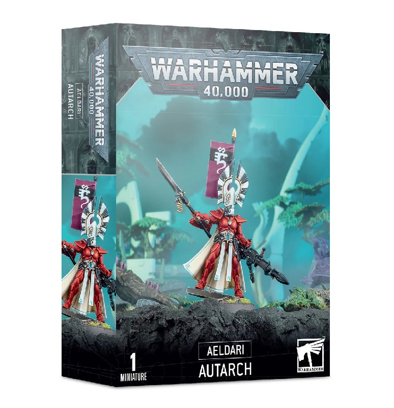 Warhammer 40,000 Aeldari Autarch Plastic Miniature Kit