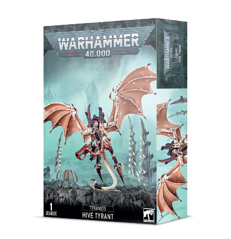 Warhammer 40,000 Tyranids Hive Tyrant / Swarmlord Plastic Model Kit