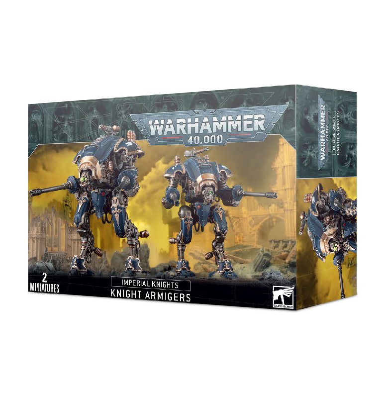 Warhammer 40k Imperial Knights Armiger Warglaives/Helverins Box Set