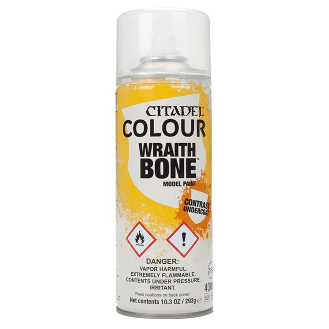 Citadel Wraithbone Aerosol Spray Paint, 400ml