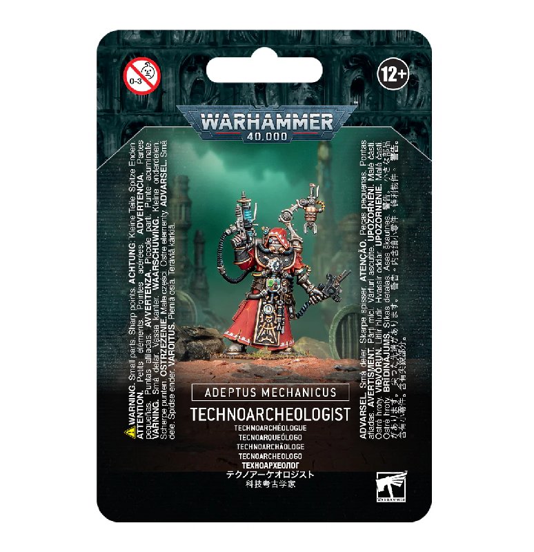 Warhammer 40k Adeptus Mechanicus Technoarchaeologist Model Kit