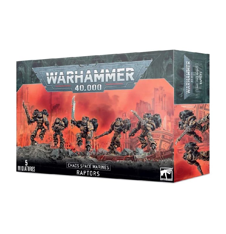 Warhammer 40,000 Chaos Space Marines Raptors or Warp Talons Set