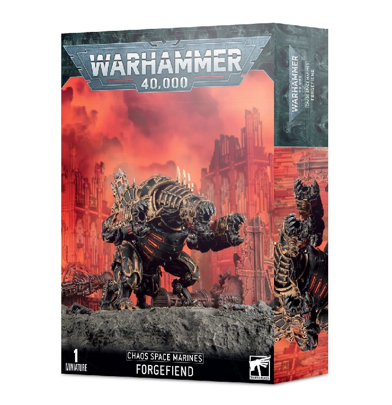 Warhammer 40k Chaos Space Marines Forgefiend/Maulerfiend Box Set