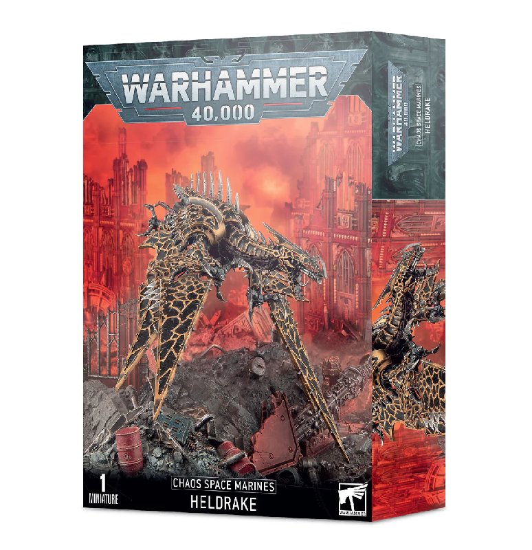Warhammer 40,000 Chaos Space Marines Heldrake Model Kit