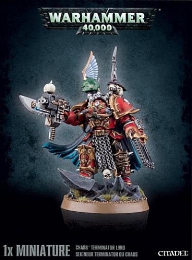 Warhammer 40,000 Chaos Lord/Sorcerer in Terminator Armour Set