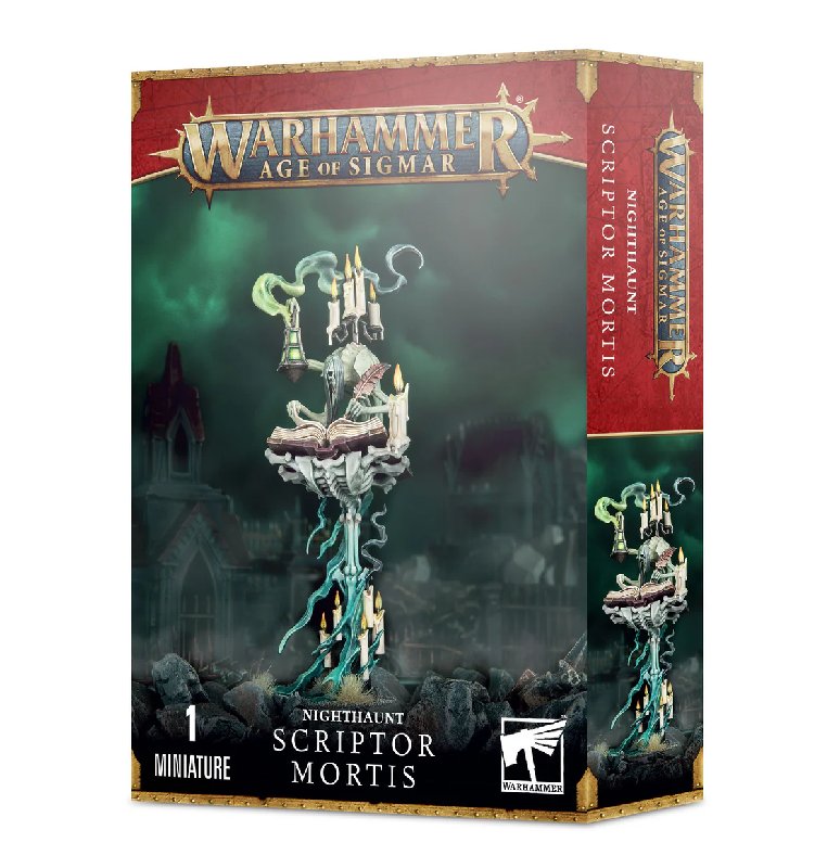 Warhammer Age of Sigmar Nighthaunt Scriptor Mortis 40mm Model Kit