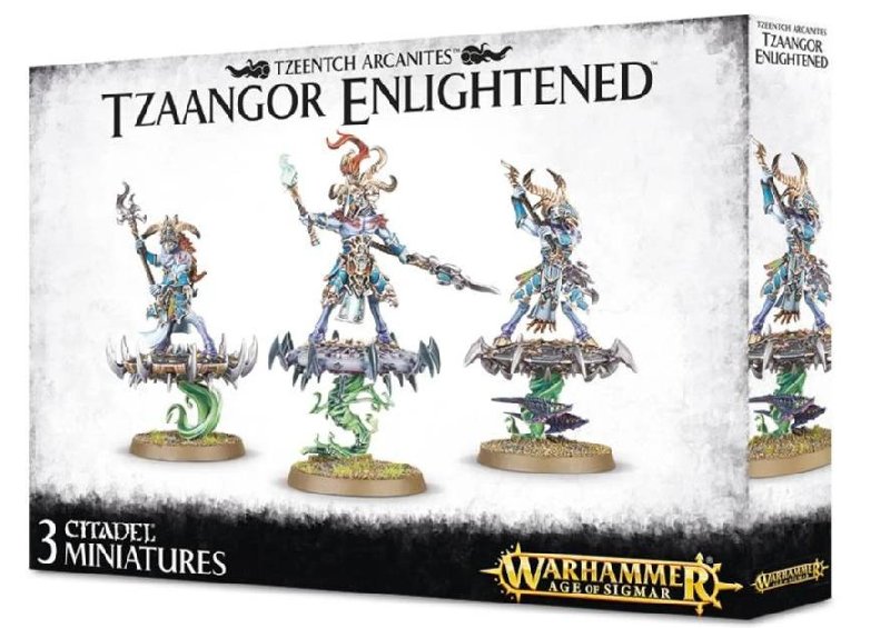 Games Workshop Disciples Of Tzeentch Tzaangor Enlightened Plastic Kit