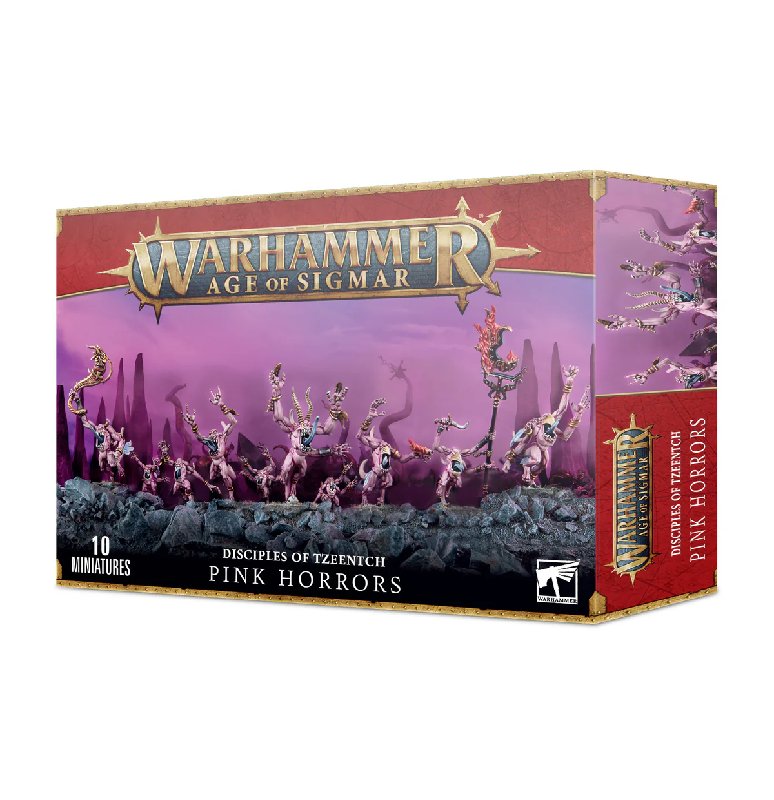 Warhammer Age of Sigmar Pink Horrors of Tzeentch (10 Miniatures)