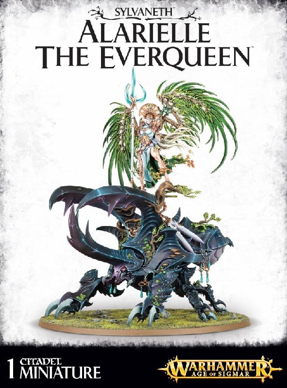 Warhammer Age of Sigmar Sylvaneth Alarielle The Everqueen Model Kit