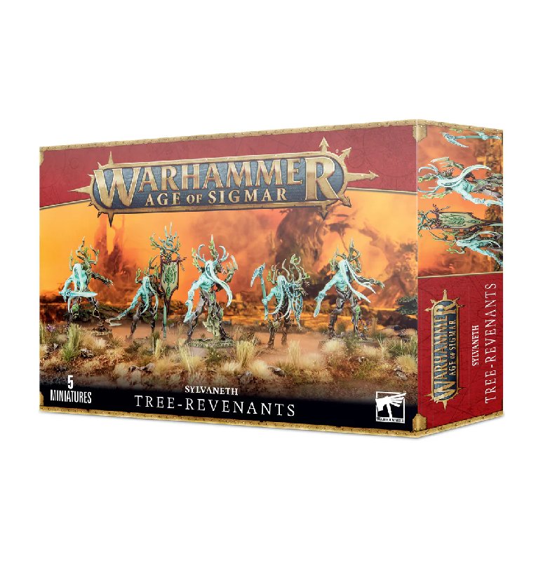 Warhammer Age of Sigmar Sylvaneth Tree-Revenants 5-Figure Kit