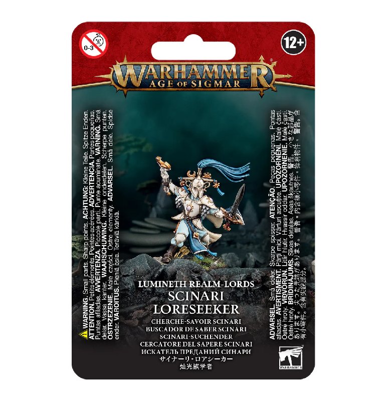 Warhammer Age of Sigmar Lumineth Realm Lords Scinari Loreseeker Model Kit