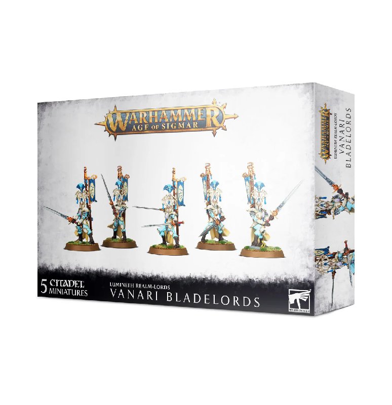 Warhammer Age of Sigmar Lumineth Realm Lords Vanari Bladelords
