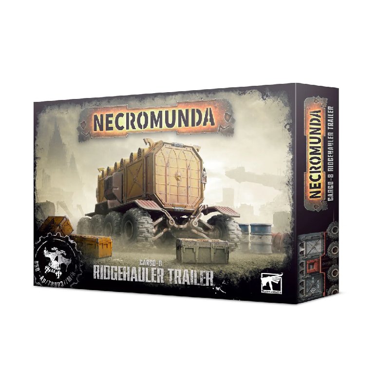Games Workshop Necromunda Cargo-8 Ridgehauler Trailer Plastic Kit