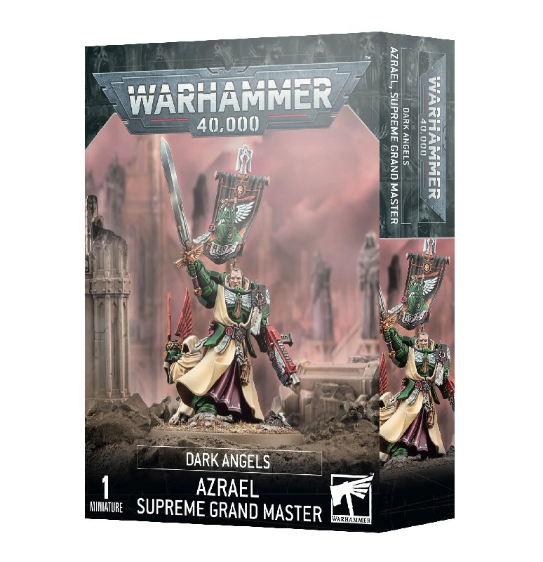 Games Workshop Warhammer 40,000 Dark Angels Azrael Supreme Grand Master Miniature Kit