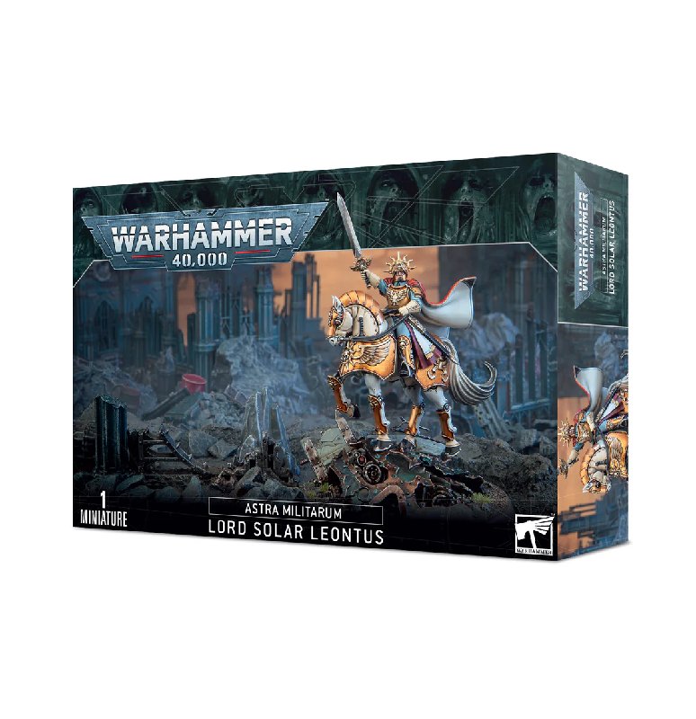Warhammer 40k Astra Militarum Lord Solar Leontus Box Set