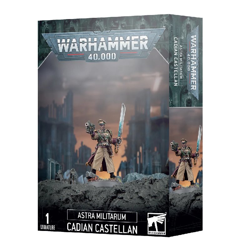Warhammer 40,000 Astra Militarum Cadian Castellan Box Set