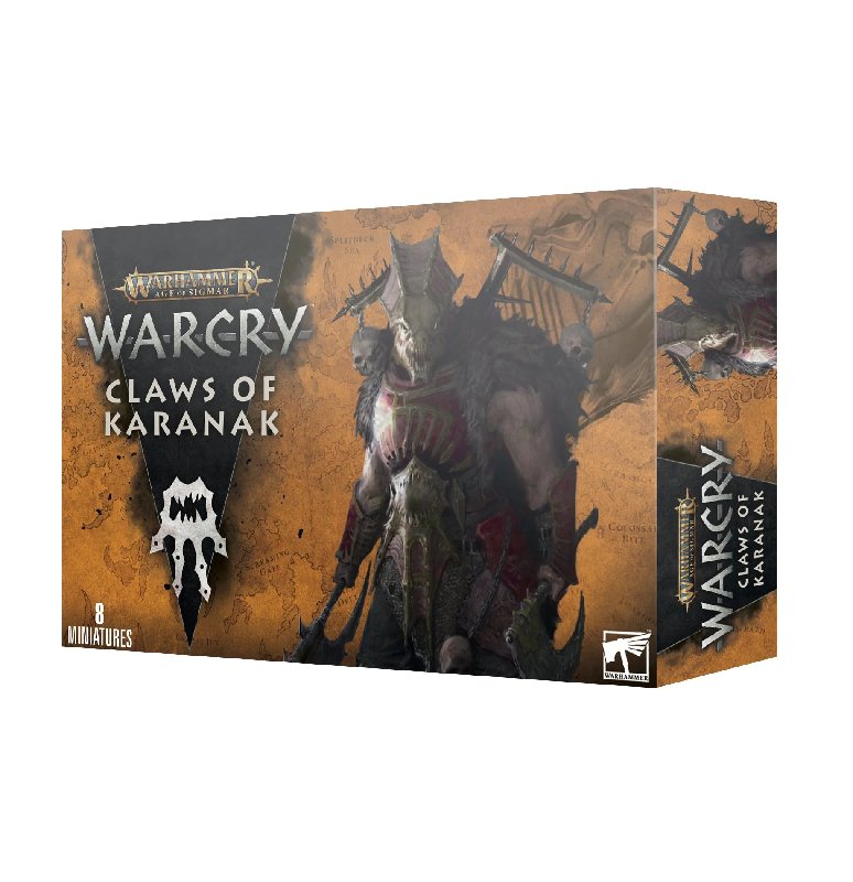 Games Workshop Warcry Claws of Karanak Warband Set - 8 Plastic Miniatures
