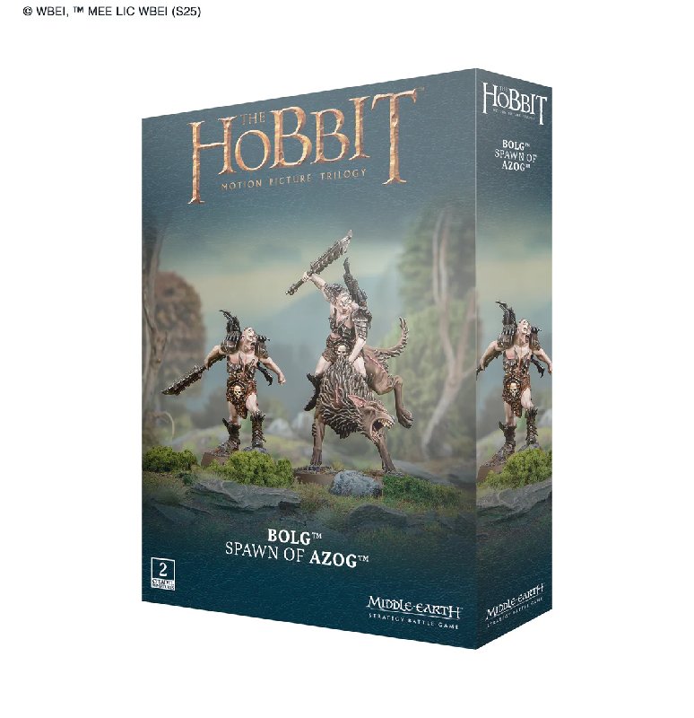 Middle-earth Strategy Battle Game Bolg Spawn of Azog Plastic Miniature Kit