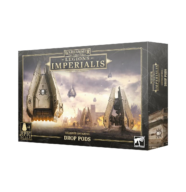 Games Workshop Legions Imperialis Legiones Astartes Drop Pods Plastic Kit