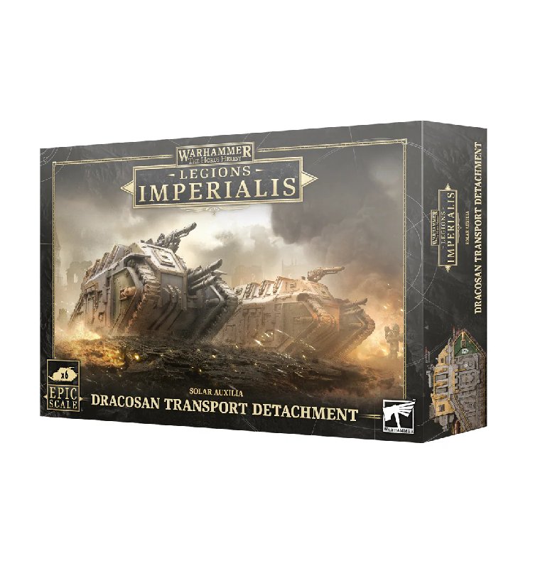 Legions Imperialis Solar Auxilia Dracosan Transport Detachment - 6 Vehicles with Transfers