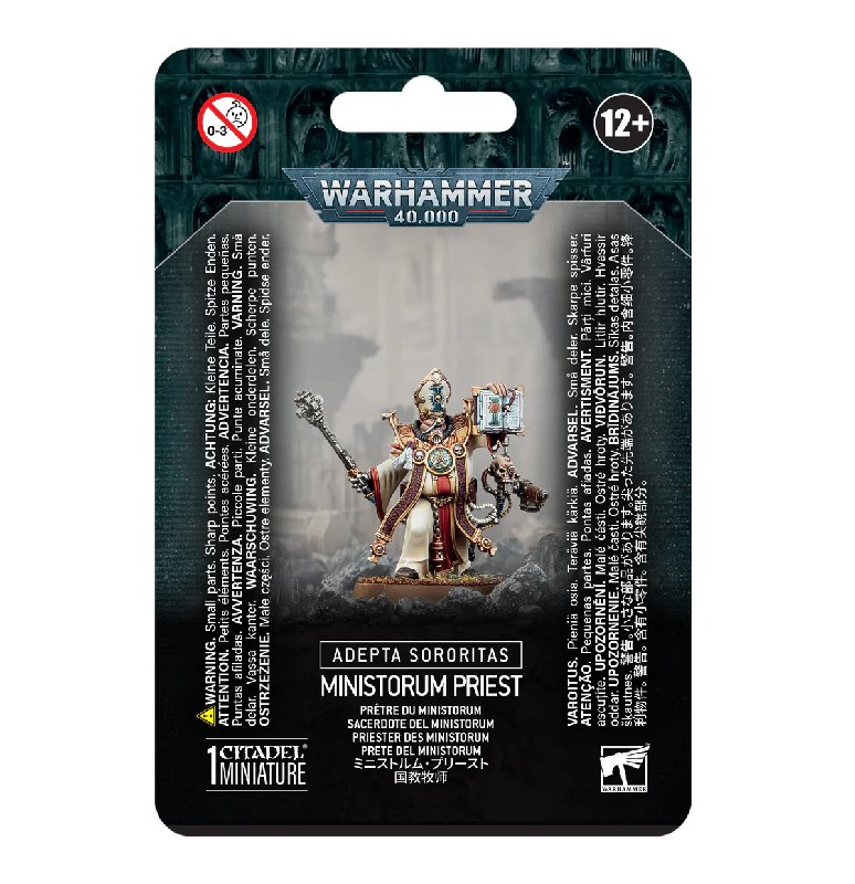 Games Workshop Adepta Sororitas Ministorum Priest Plastic Miniature Kit
