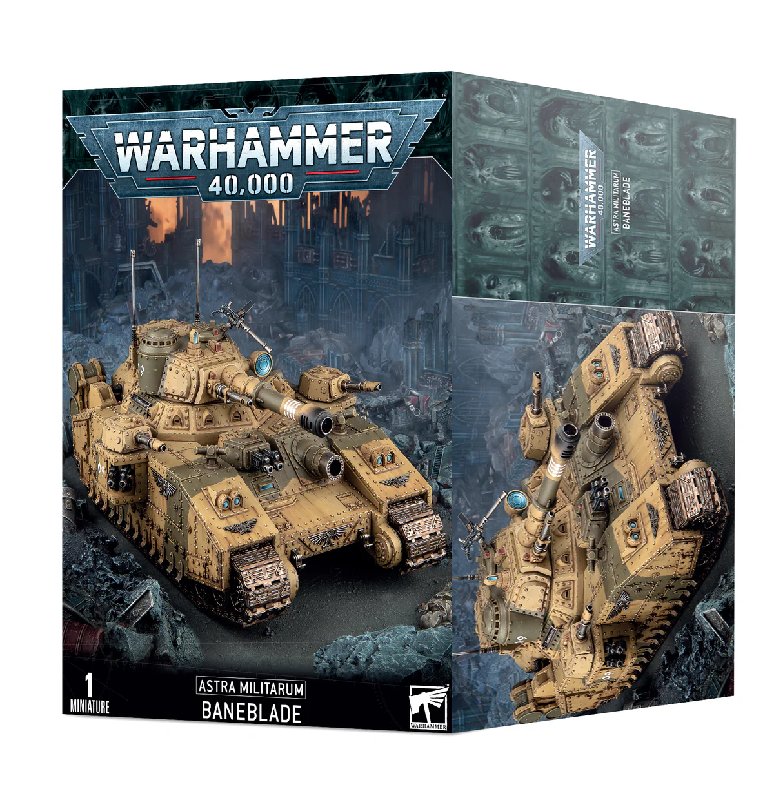 Warhammer 40k Astra Militarum Baneblade Super Heavy Tank 2023 Repack