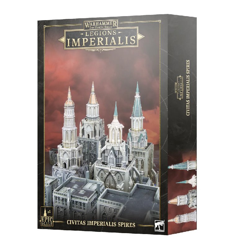 Legions Imperialis Civitas Imperialis Spires Modular Plastic Kit