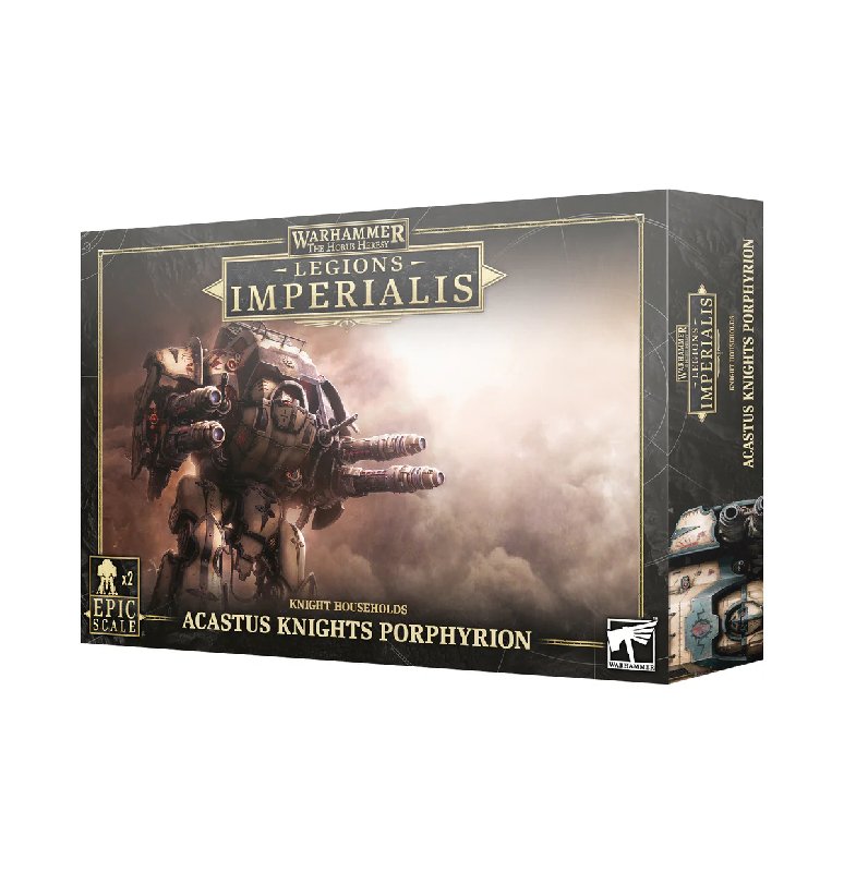 Legions Imperialis Acastus Knights Porphyrion Box Set with Two Epic Scale Models