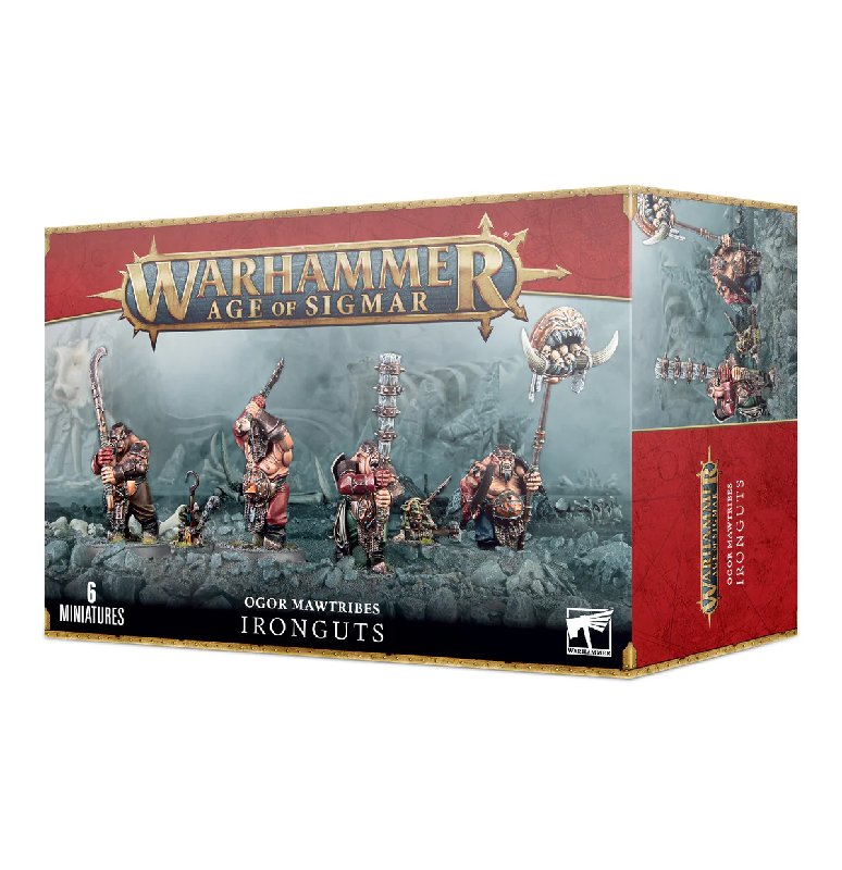 Warhammer Age of Sigmar Ogor Mawtribes Ironguts Box Set