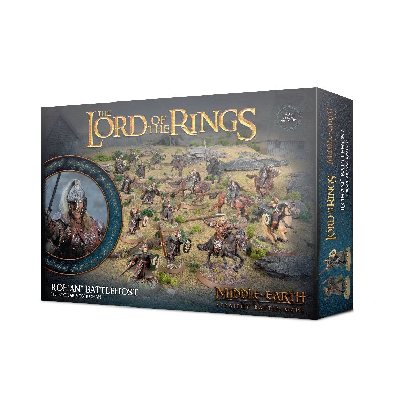 Games Workshop Lord of the Rings Rohan Battlehost - 32 Plastic Miniatures