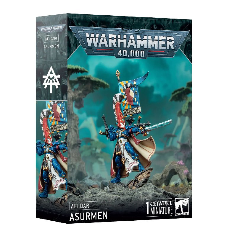 Warhammer 40k Aeldari Asurmen Phoenix Lord Model Kit