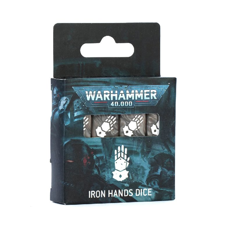 Games Workshop Warhammer 40,000 Iron Hands Dice Set (16 Dice, 16mm)