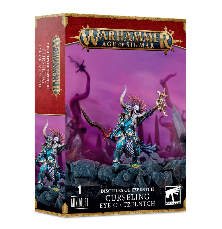 Games Workshop Disciples of Tzeentch Curseling Eye of Tzeentch Miniature Kit