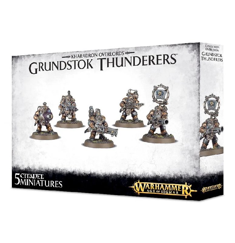Games Workshop Kharadron Overlords Grundstok Thunderers 5-Miniature Set