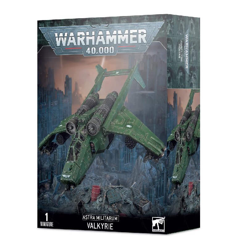 Warhammer 40,000 Astra Militarum Valkyrie Assault Carrier Plastic Model Kit