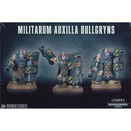Warhammer 40,000 Astra Militarum Auxilla Bullgryns Box Set
