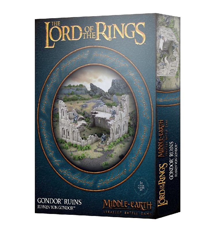 Middle-Earth Strategy Battle Game: Gondor Ruins Plastic Scenery Kit