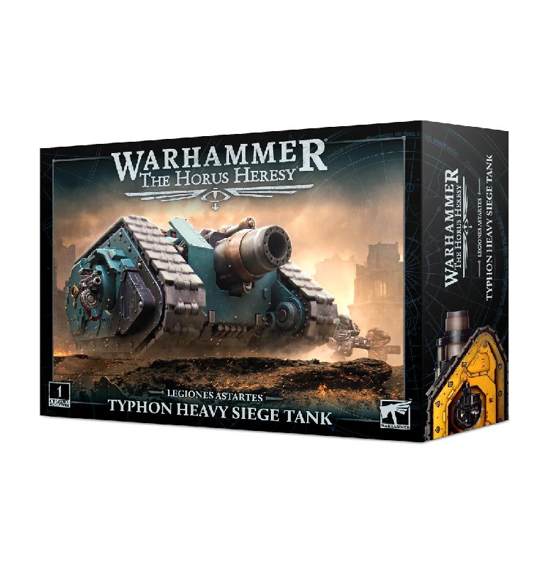 The Horus Heresy Legiones Astartes Typhon Heavy Siege Tank Plastic Model Kit
