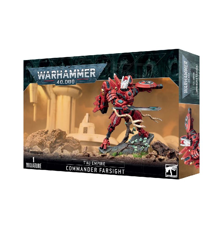 Warhammer 40k T'au Empire Commander Farsight Model Kit